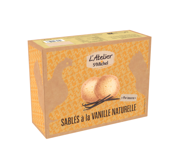 Sablés vanille naturelle 275g - L’Atelier St Michel