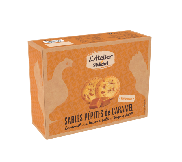 Sablés pépites de caramel 275g - L’Atelier St Michel