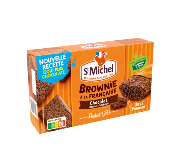 Brownies individuels chocolat à la française 240g - St Michel