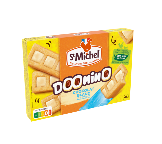 Doomino Chocolat blanc 180g - St Michel