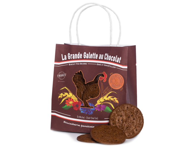 Grandes galettes au chocolat St Michel - 500g