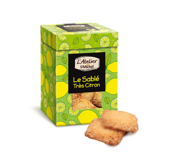 Sablés Très Citron Atelier St Michel - 140g