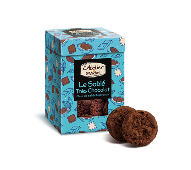 Sablés Très Chocolat Atelier St Michel - 140g