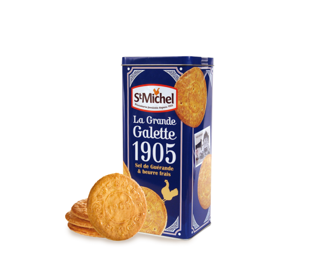 Boite bleue grandes galettes St Michel - 450g