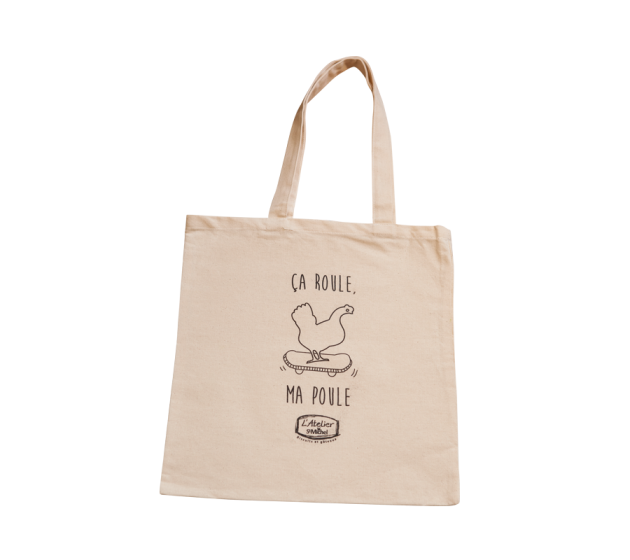 Tote bag Ca roule ma poule ASM