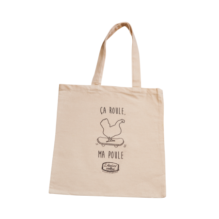 Tote bag Ca roule ma poule ASM