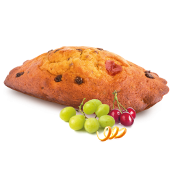 Madeleine géante cake aux fruits 350g