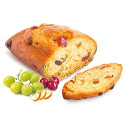 Madeleine géante cake aux fruits 