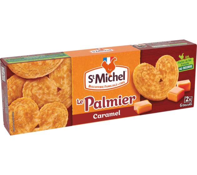 Palmier caramel St Michel - 100g