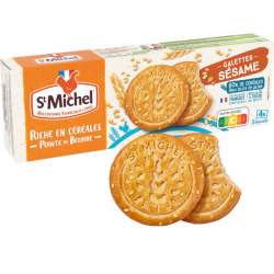 Galettes riches en céréales SESAME 142GR STM