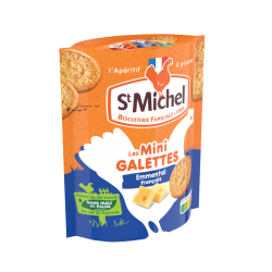 Mini Galettes emmental 100g - St Michel