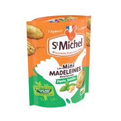 Mini Madeleines pesto basilic 100g - St Michel